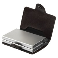 BARTER, wallet with rfid protection, brown