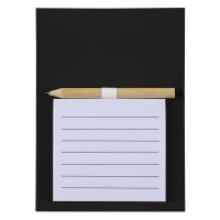 SNAP, note set with magnet, black