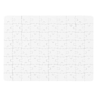 PUZZLE A5-80, sublimation puzzle, 80 pieces, white