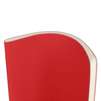 ELIOT, flexi cover a5 notebook, red