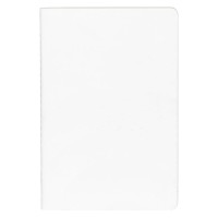 ELIOT, flexi cover a5 notebook, white