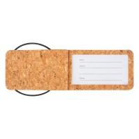 GLOBE, travel bag id card, beige