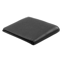 LARETTI, genuine leather wallet, black