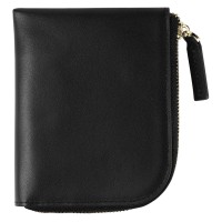 LARISSA, genuine leather wallet, black
