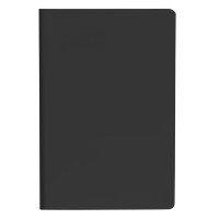 BLANK, a5 notebook, waterproof paper, black