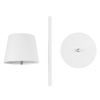 INCA, led table lamp, white