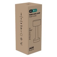 JADE, led table lamp, black