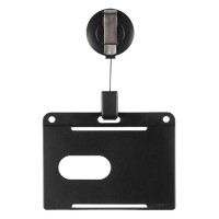ACCESS H, plastic id holder, black
