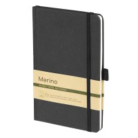 MERINO, a5 notebook, black