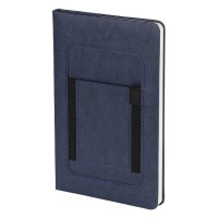 CEYLON, phone pocket a5 notebook, blue