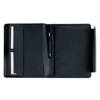 ALCANTARA, portfolio case with a5 notebook in a gift box, blue
