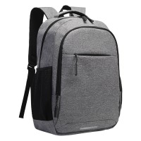 LEO, business backpack, gray