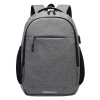 LEO, business backpack, gray