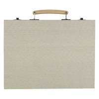 ROXY, coloring set in a wooden box, maxi, beige