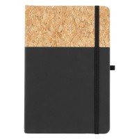 NOTE CORK, a5 notebook, black