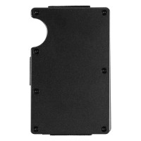 ASTRAL, card holder with rfid protection, black