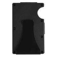 ASTRAL, card holder with rfid protection, black