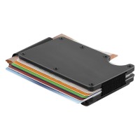 ASTRAL, card holder with rfid protection, black