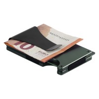 ASTRAL, card holder with rfid protection, green