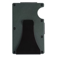 ASTRAL, card holder with rfid protection, green