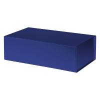 HELEN, self-folding gift box with magnet, blue