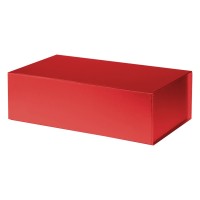 HELEN, self-folding gift box with magnet, red