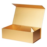 HELEN, self-folding gift box with magnet, gold