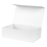 HELEN, self-folding gift box with magnet, white