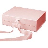 GRACE, self-folding gift box with magnet, rose