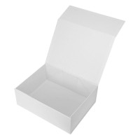 FRIDA, self-folding gift box with magnet, white
