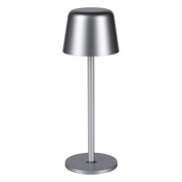 TALYA, led table lamp, shiny metal