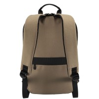 MALCOM, business backpack, brown