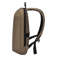 MALCOM, business backpack, brown