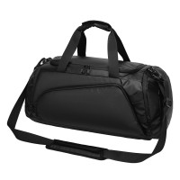 MORGAN, travel bag backpack, black