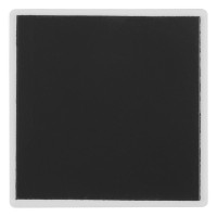 MEMO SQUARE, stoneware magnet, 7 x 7 cm, white