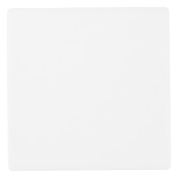 MEMO SQUARE, stoneware magnet, 7 x 7 cm, white