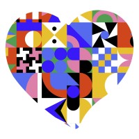 MEMO HEART, stoneware magnet, white