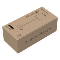 NERA, led table lamp, beige