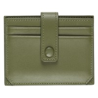 SLIP, genuine leather card holder, 8/1, olive