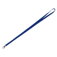 LANY 10, lanyard for id cards, 10 mm, royal blue
