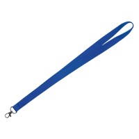 LANY 20, lanyard for id cards, 20 mm, royal blue