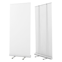 ROLL UP 120, aluminium roll up baner, silver