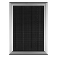 SNAP FRAME B1, aluminum poster stand, silver