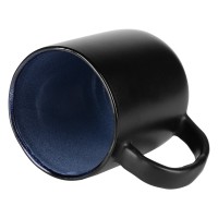 BOHO, stoneware mug, 450 ml, blue