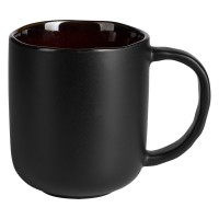 BOHO, stoneware mug, 450 ml, red