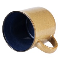 ALLEGRA, stoneware mug, 300 ml, blue