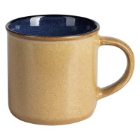 ALLEGRA, stoneware mug, 300 ml, blue
