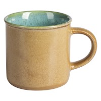 ALLEGRA, stoneware mug, 300 ml, green