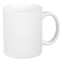 LASSI PRIME, stoneware sublimation mug, a grade, 325 ml, white