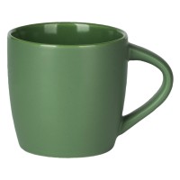 LUNA, stoneware mug, 300 ml, olive